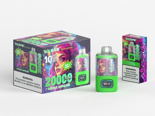 Τύπος C Φορτιστήρας Μεγάλος Puff Vape 24 ml Ejuice 12 Φρουτοποικίες 20000 Puffs
