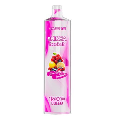 Μεγάλο Puff Vape SUS304 650mAh μπαταρία 25ml Nic Free Ejuice OEM χρώμα 200PCS Pack
