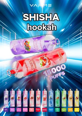 Rgb Light Custom Vape με μπαταρία 650mAh 25ml Ejuice χωρητικότητα 15000 Puffs