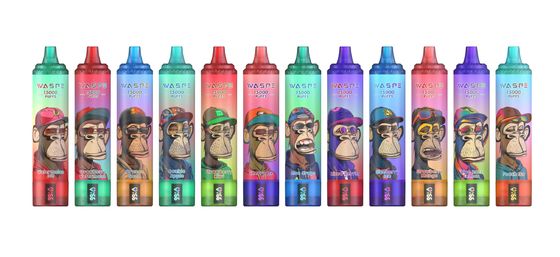 Μεγάλο Puff SUS304 5% Νικοτίνη 15000 Puffs Vape Για 12 Φρουτώδη γεύσεις