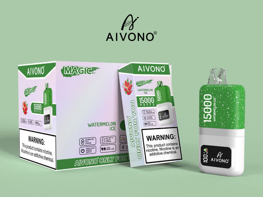 600mAh Smart Vape Pen με οθόνη 15 φρούτων και προσαρμοσμένο λογότυπο