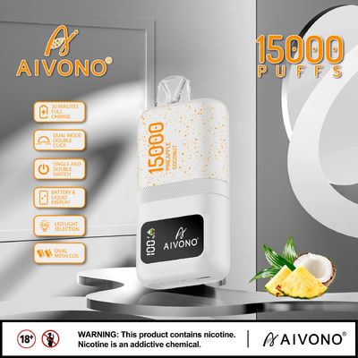 Δύο πλέγματα E Vape Smart Pen 15 γεύσεις φρούτων 24 ml οθόνη υγρής χωρητικότητας