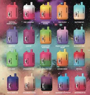 ΗΠΑ Vape διπλή δεξαμενή 15000puffs 650mAh Τύπος C επαναφορτιζόμενη μπαταρία 1,2ohm Mesh Coil E υγρό κιτ