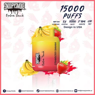 Διπλή δεξαμενή 18ml USA Vape 650mAh Τύπος C επαναφορτιζόμενο 5% 50mg Δυνατότητα νικοτίνης