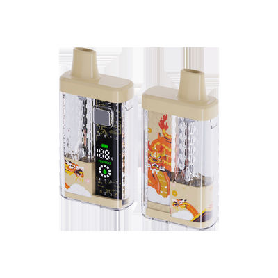 Ακτιβισμένο κουμπί 500mAh cbd με 5ml όγκο και κεντρικό πόστο από ανοξείδωτο χάλυβα
