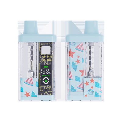 Κεραμικός πυρήνας CBD Vape Pen 2ml 1ml Κεραμική μπαταρία 280mAh Τύπου C