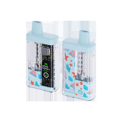 Ακτιβισμένο κουμπί 500mAh cbd με 5ml όγκο και κεντρικό πόστο από ανοξείδωτο χάλυβα