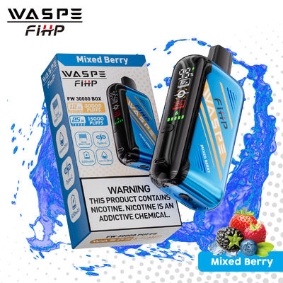 OEM 28ml E juice Ιδιότητα Rgb Light Vape συσκευή με 28000 Puffs 1ohm Coil