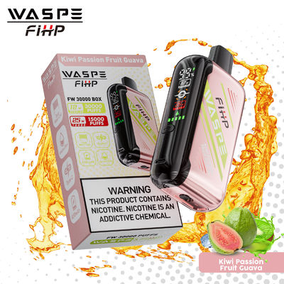Ρυθμίσιμη ροή αέρα 15000 Puffs Vape για αρωματισμένα φρούτα Vaping OEM