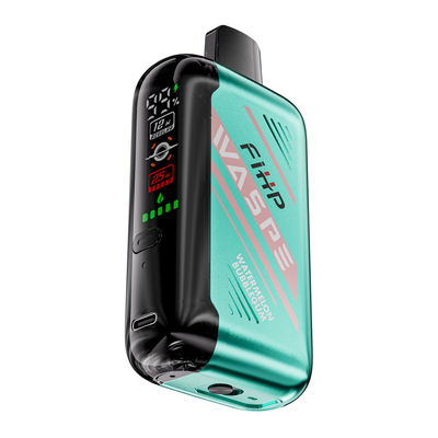 28 ml Pods 15000 Puffs επαναφορτιζόμενο ηλεκτρονικό τσιγάρο με διπλό πλέγμα και 61*31*121mm μέγεθος