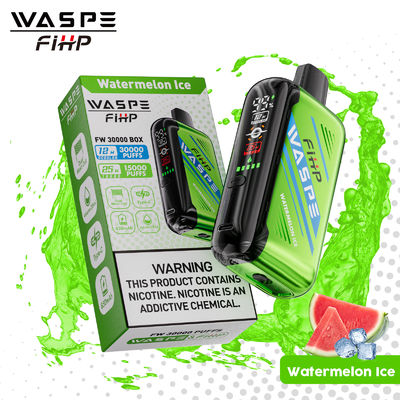 28 ml Pods 15000 Puffs επαναφορτιζόμενο ηλεκτρονικό τσιγάρο με διπλό πλέγμα και 61*31*121mm μέγεθος
