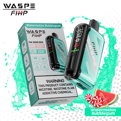 28 ml Pods 15000 Puffs επαναφορτιζόμενο ηλεκτρονικό τσιγάρο με διπλό πλέγμα και 61*31*121mm μέγεθος