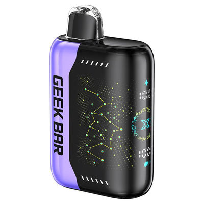 Geek Bar Pulse X 18mL Φρουτώδεις γεύσεις Draw-Activated Smart Screen Ξαναχρησιμοποιήσιμο ατμόσφαιρο