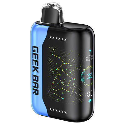 Geek Bar Pulse X 18mL Φρουτώδεις γεύσεις Draw-Activated Smart Screen Ξαναχρησιμοποιήσιμο ατμόσφαιρο