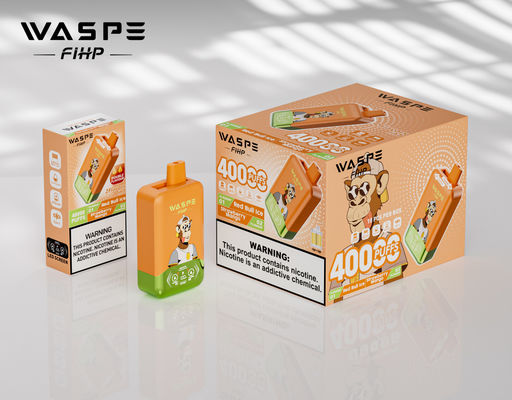 40000 φουσκάλες διπλής γεύσης WASPE FiHP 40K 36mL Προγεμισμένο απορριπτόμενο vape